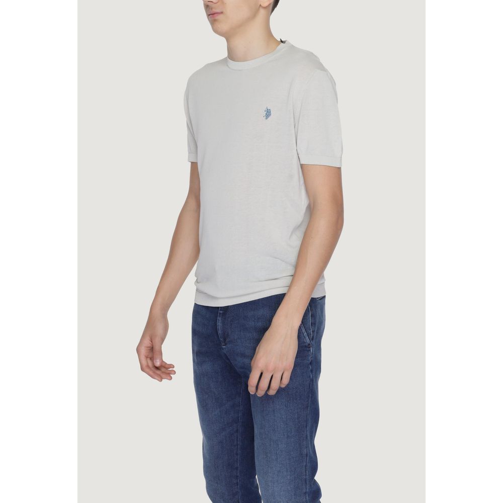 U.S. POLO ASSN. Gray Cotton T-Shirt - ACCEXO