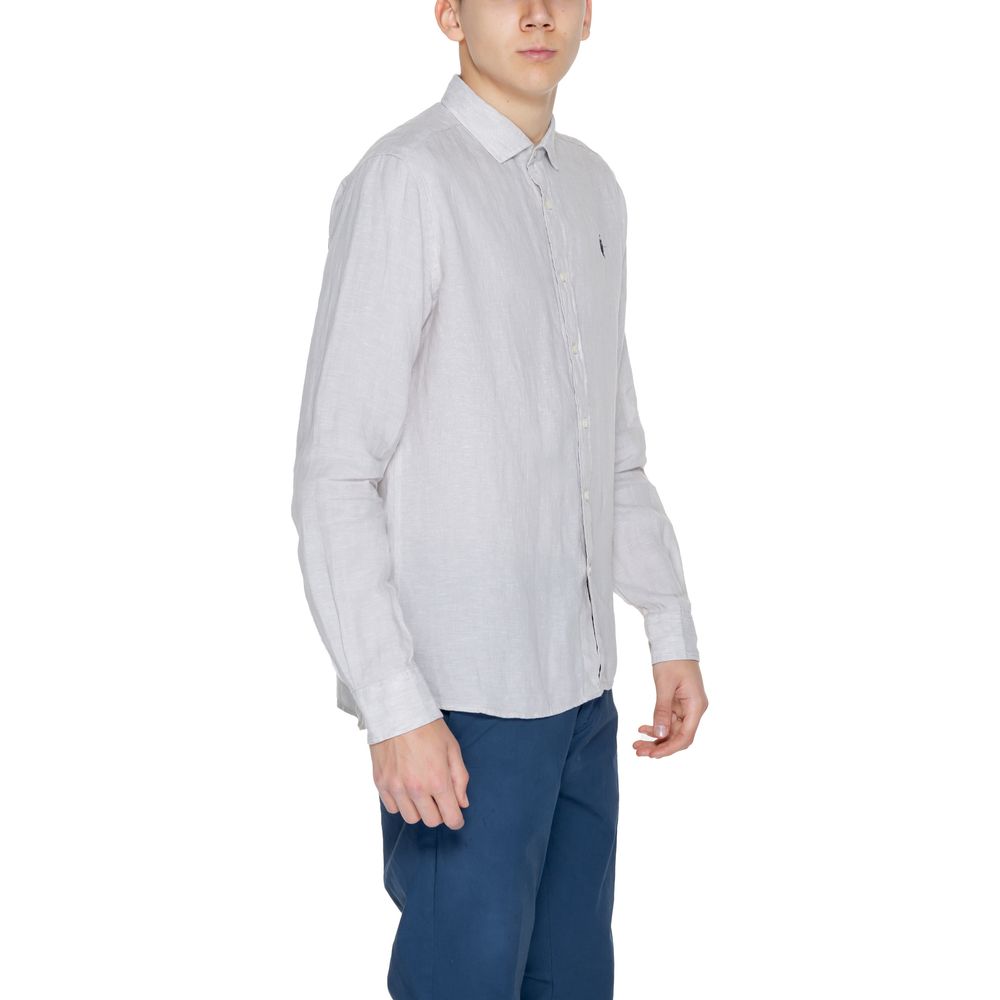 U.S. POLO ASSN. Beige Linen Shirt - ACCEXO