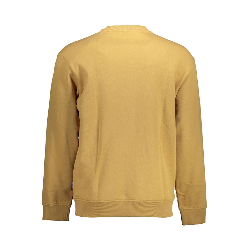 Napapijri Beige Cotton Men Sweater - ACCEXO