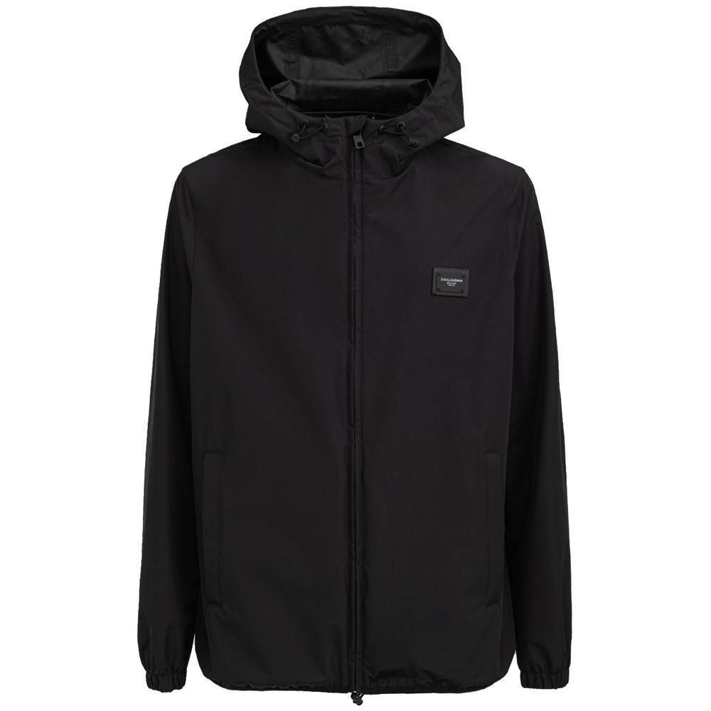 Dolce & Gabbana Black Polyester Jacket - ACCEXO