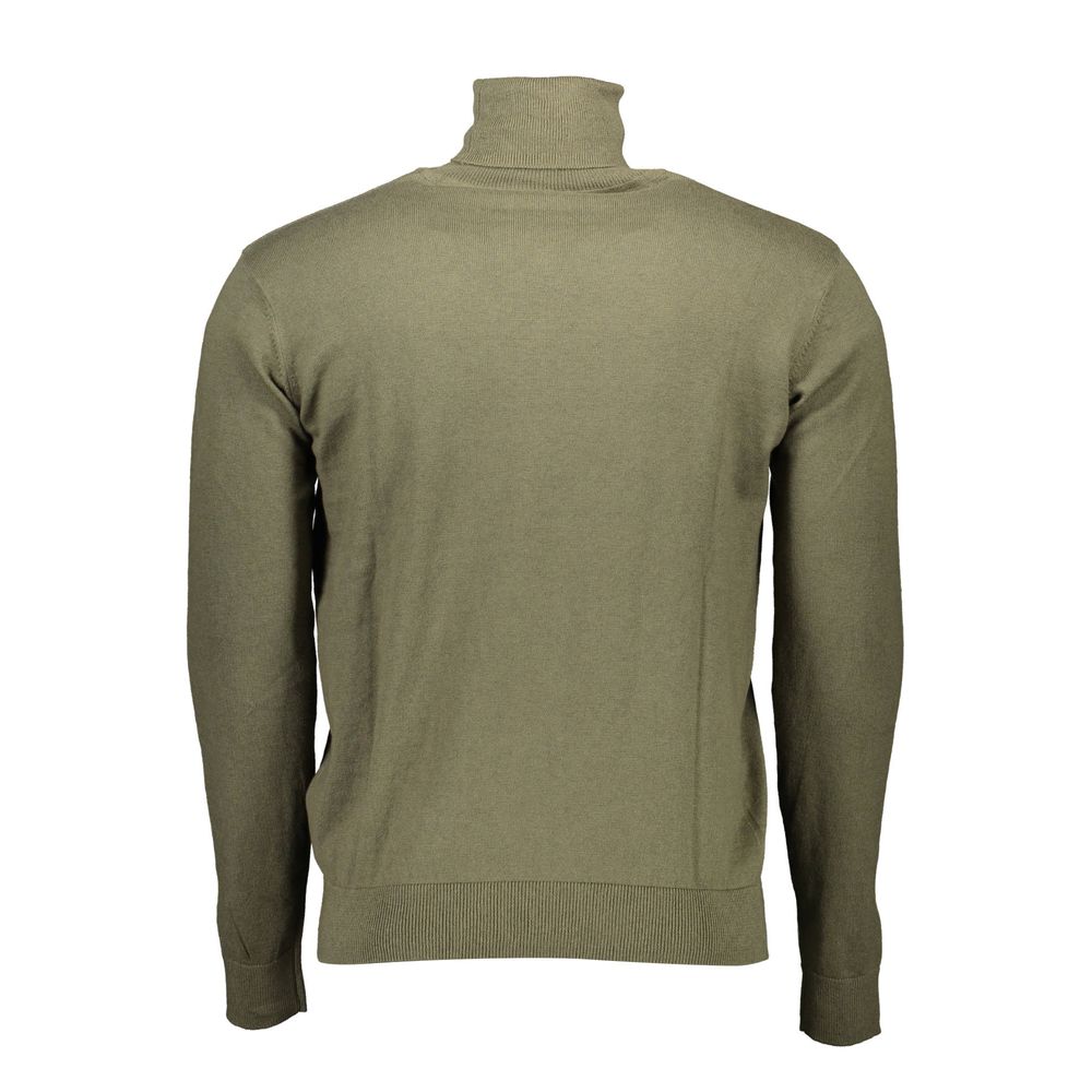 U.S. POLO ASSN. Green Cotton Men Sweater - ACCEXO