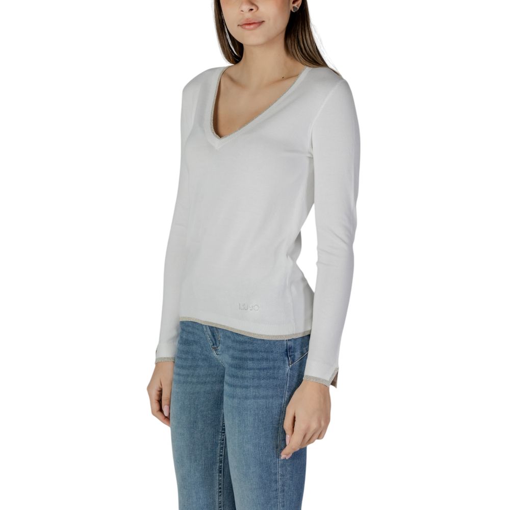 Liu Jo White Viscose Tops & T-Shirt