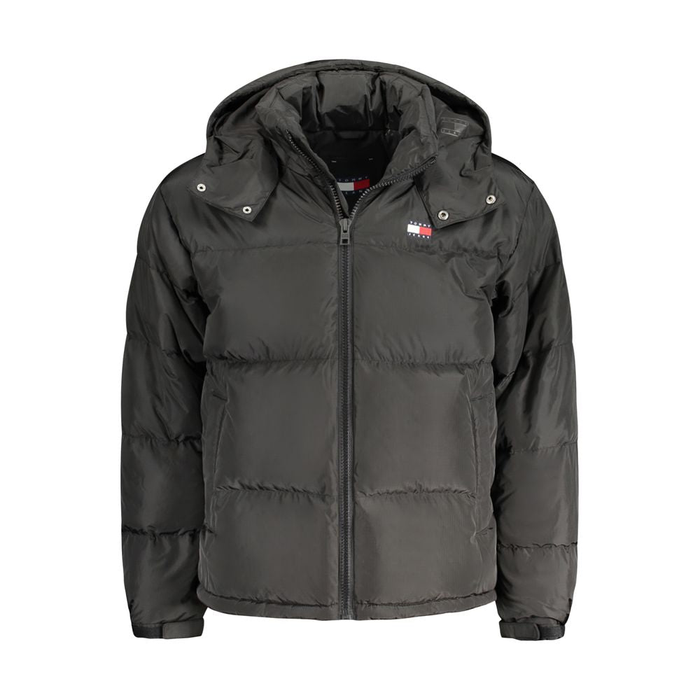 Tommy Hilfiger Black Polyester Men Jacket - ACCEXO