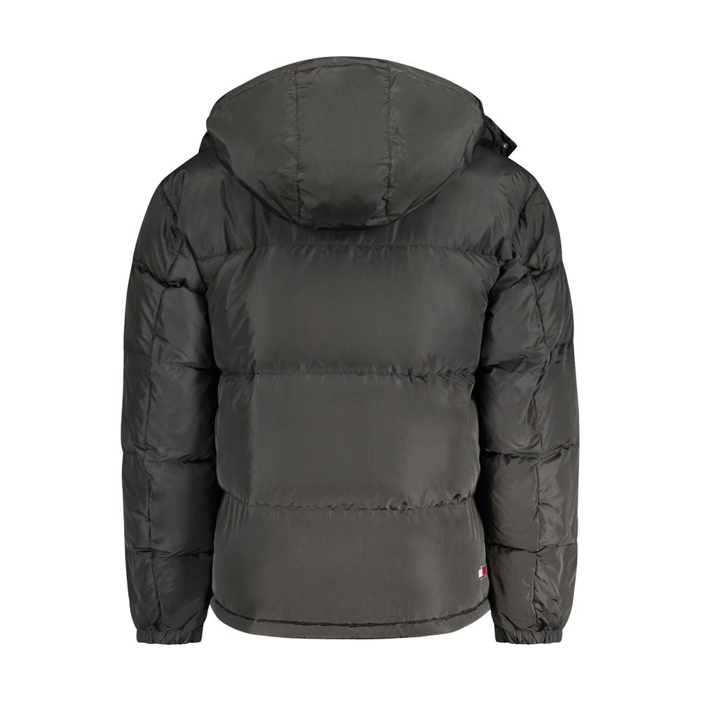 Tommy Hilfiger Black Polyester Men Jacket - ACCEXO