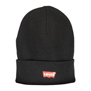 Levi's Black Acrylic Men Cap - ACCEXO
