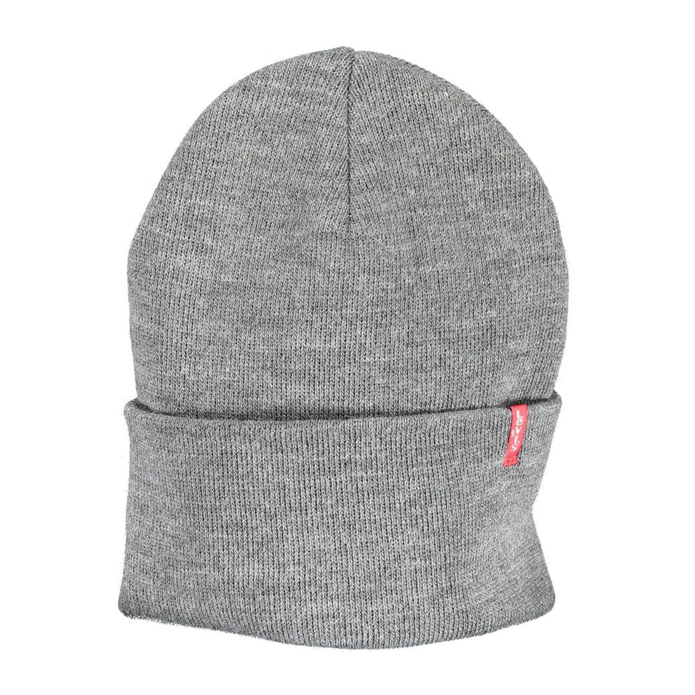 Levi's Gray Acrylic Men Cap - ACCEXO