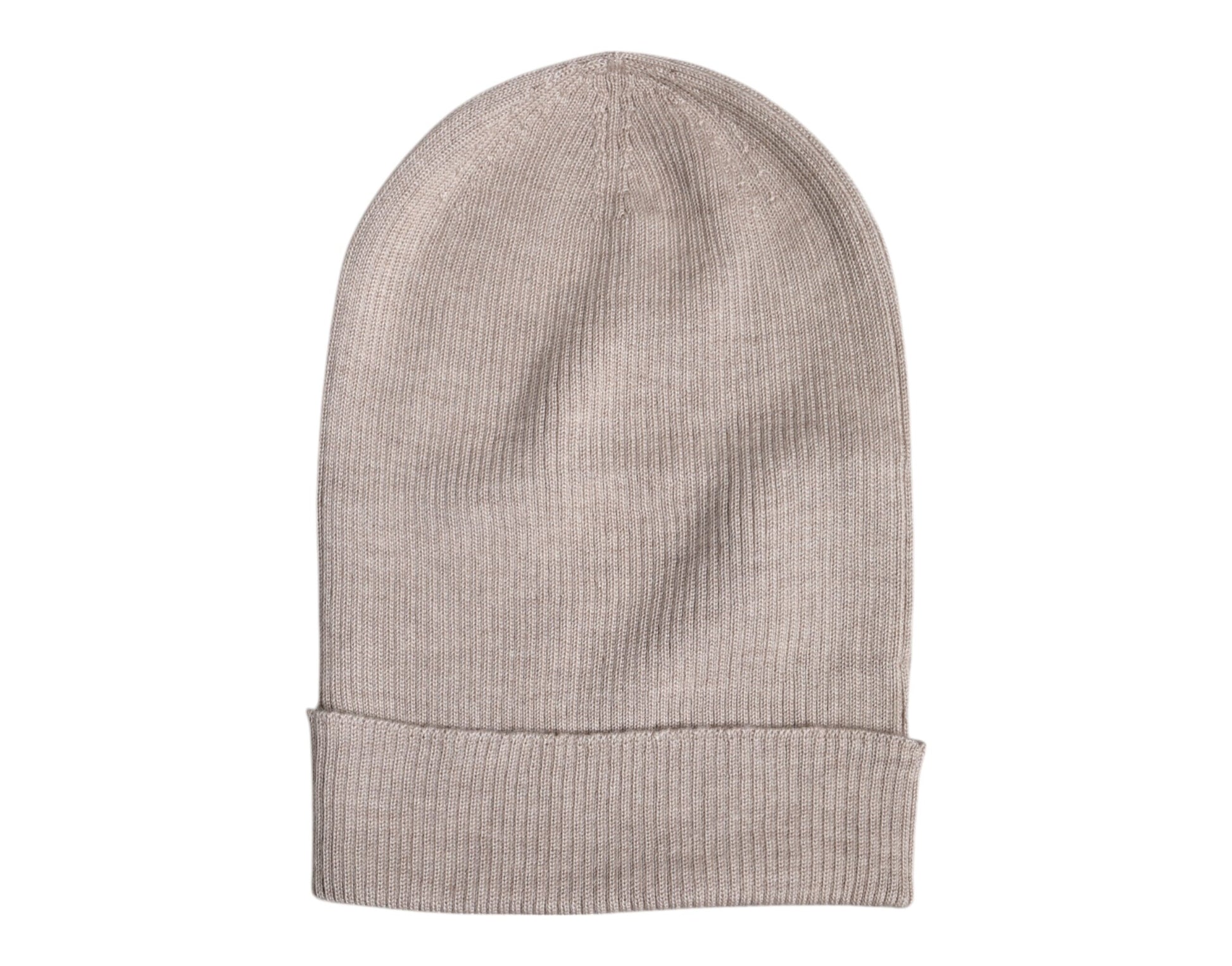 Dolce & Gabbana Beige Cashmere Knitted Winter Beanie Hat - ACCEXO