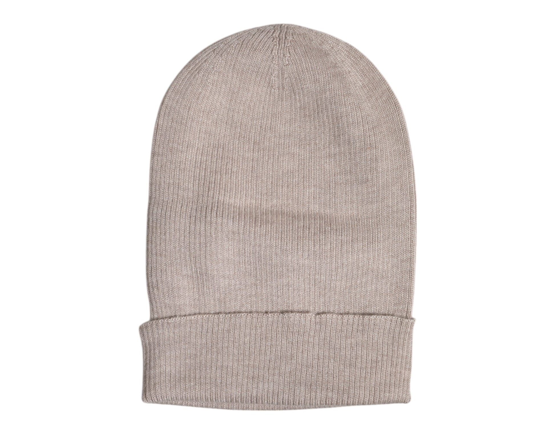 Dolce & Gabbana Beige Cashmere Knitted Winter Beanie Hat - ACCEXO