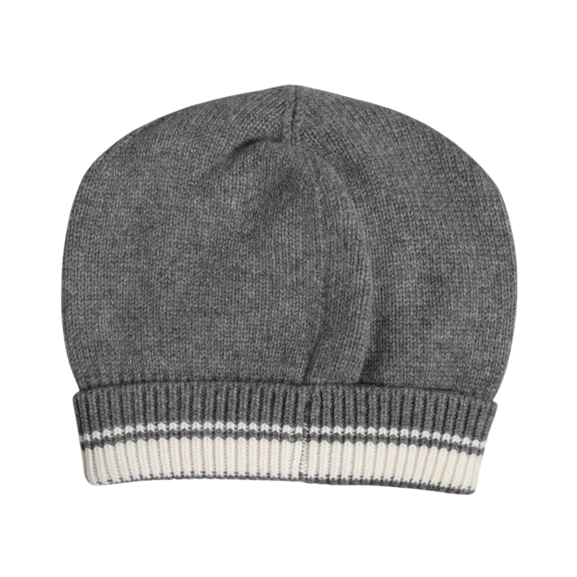 Dolce & Gabbana Gray Cashmere Knitted Winter Beanie Hat - ACCEXO
