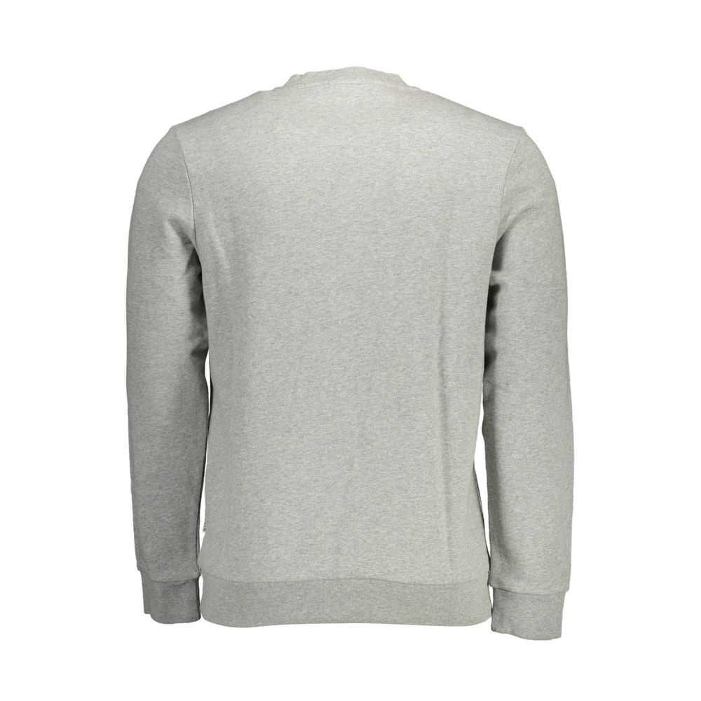 Napapijri Gray Cotton Men Sweater - ACCEXO