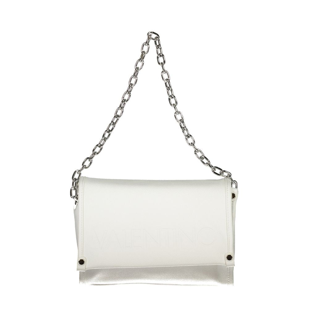 Mario Valentino White Polyethylene Handbag - ACCEXO