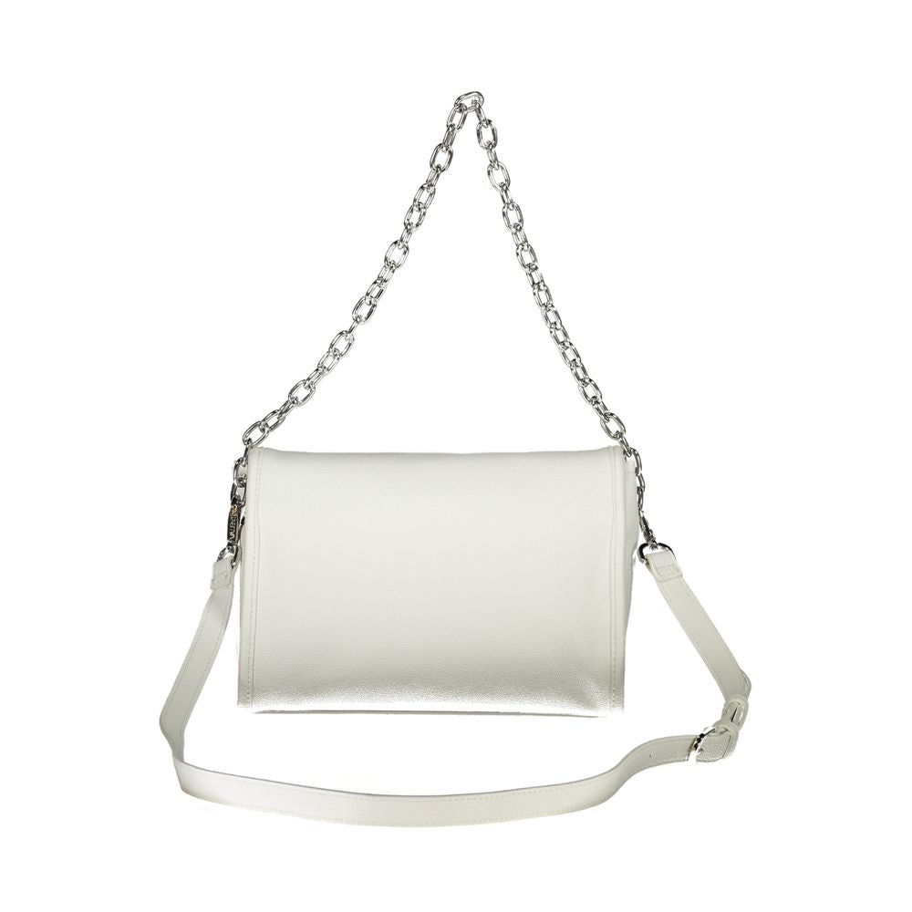 Mario Valentino White Polyethylene Handbag - ACCEXO
