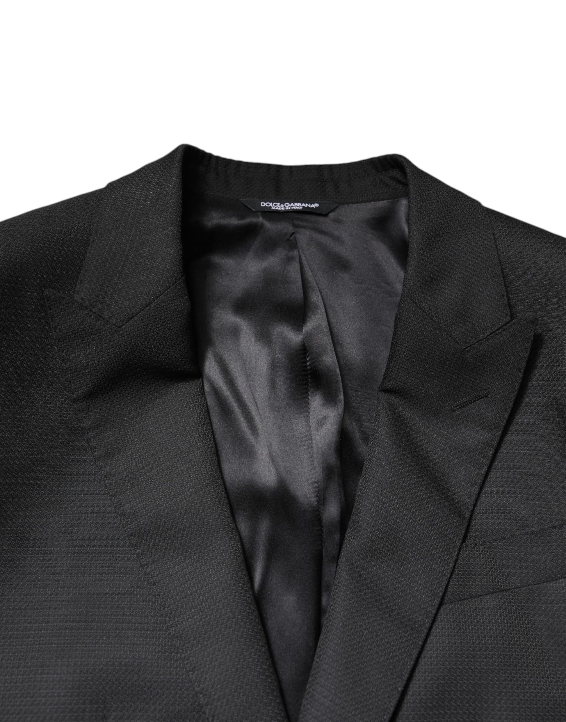 Dolce & Gabbana Black Single Breasted Formal 2 Piece Suit - ACCEXO