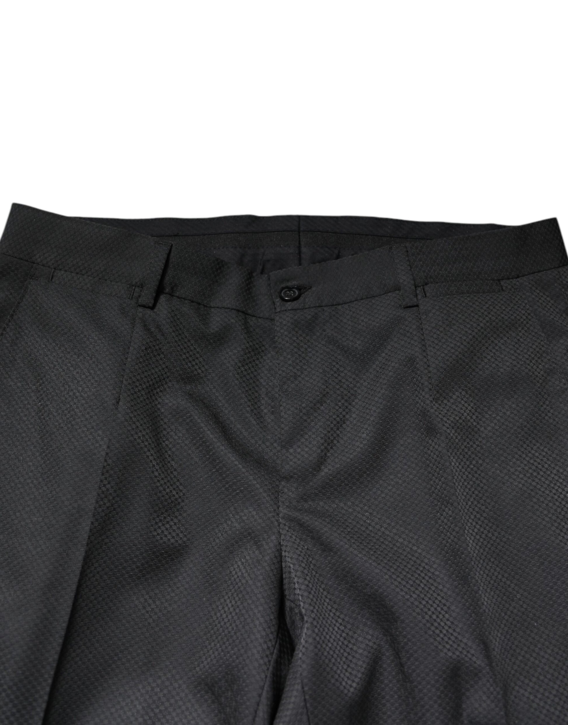 Dolce & Gabbana Black Single Breasted Formal 2 Piece Suit - ACCEXO