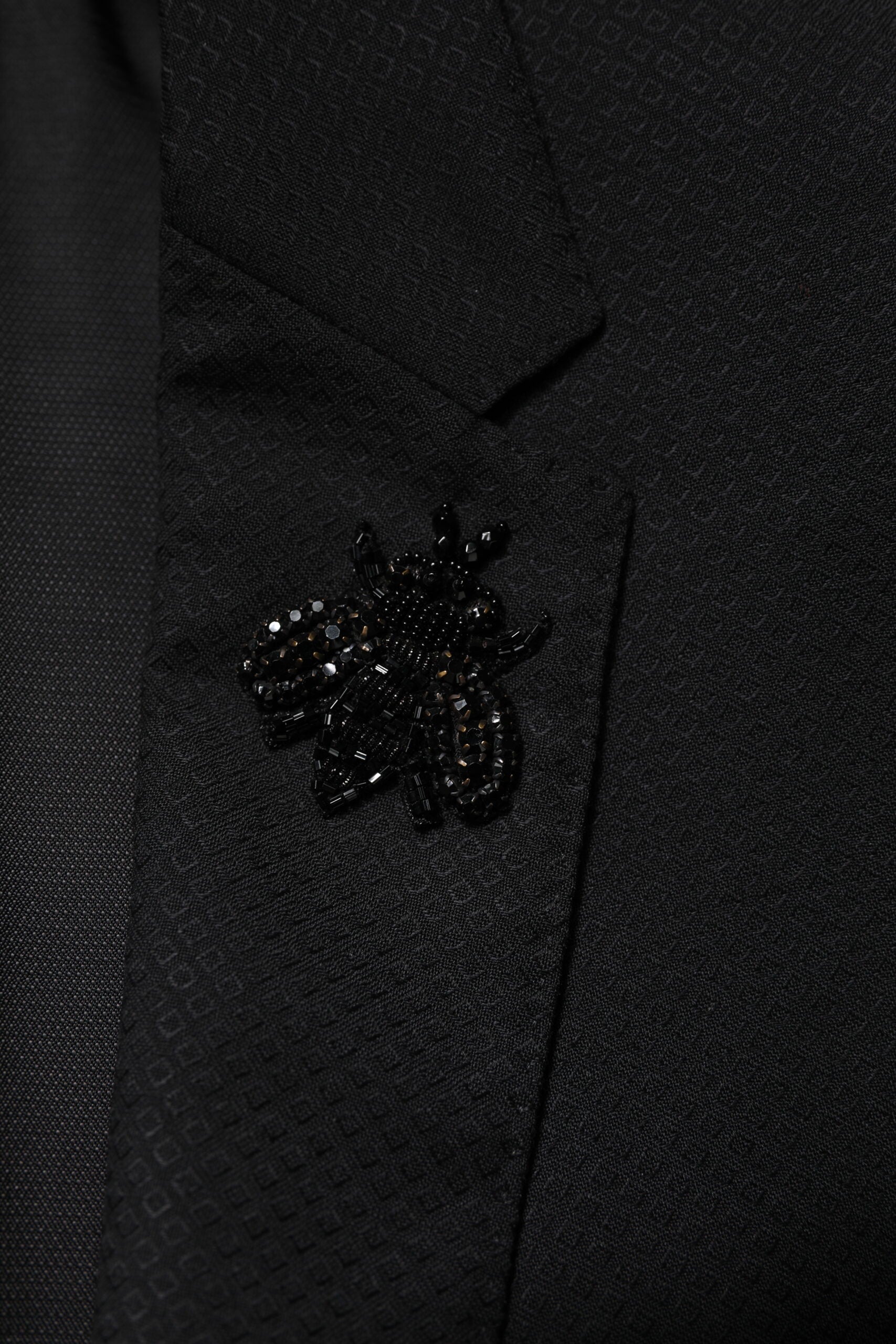 Dolce & Gabbana Black Wool Single Breasted 2 Piece Suit - ACCEXO