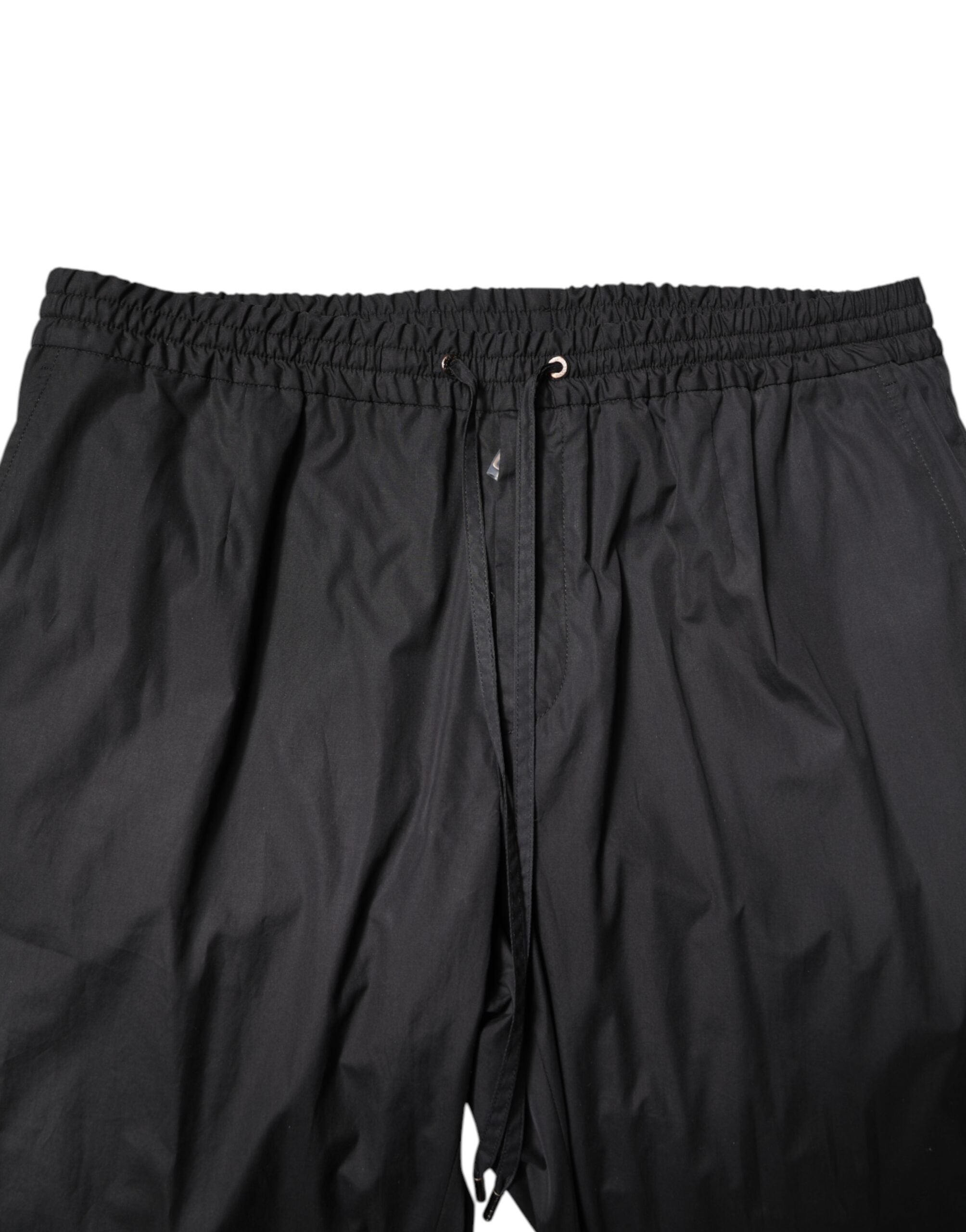 Dolce & Gabbana Black Cotton Single Breasted 2 Piece Suit - ACCEXO