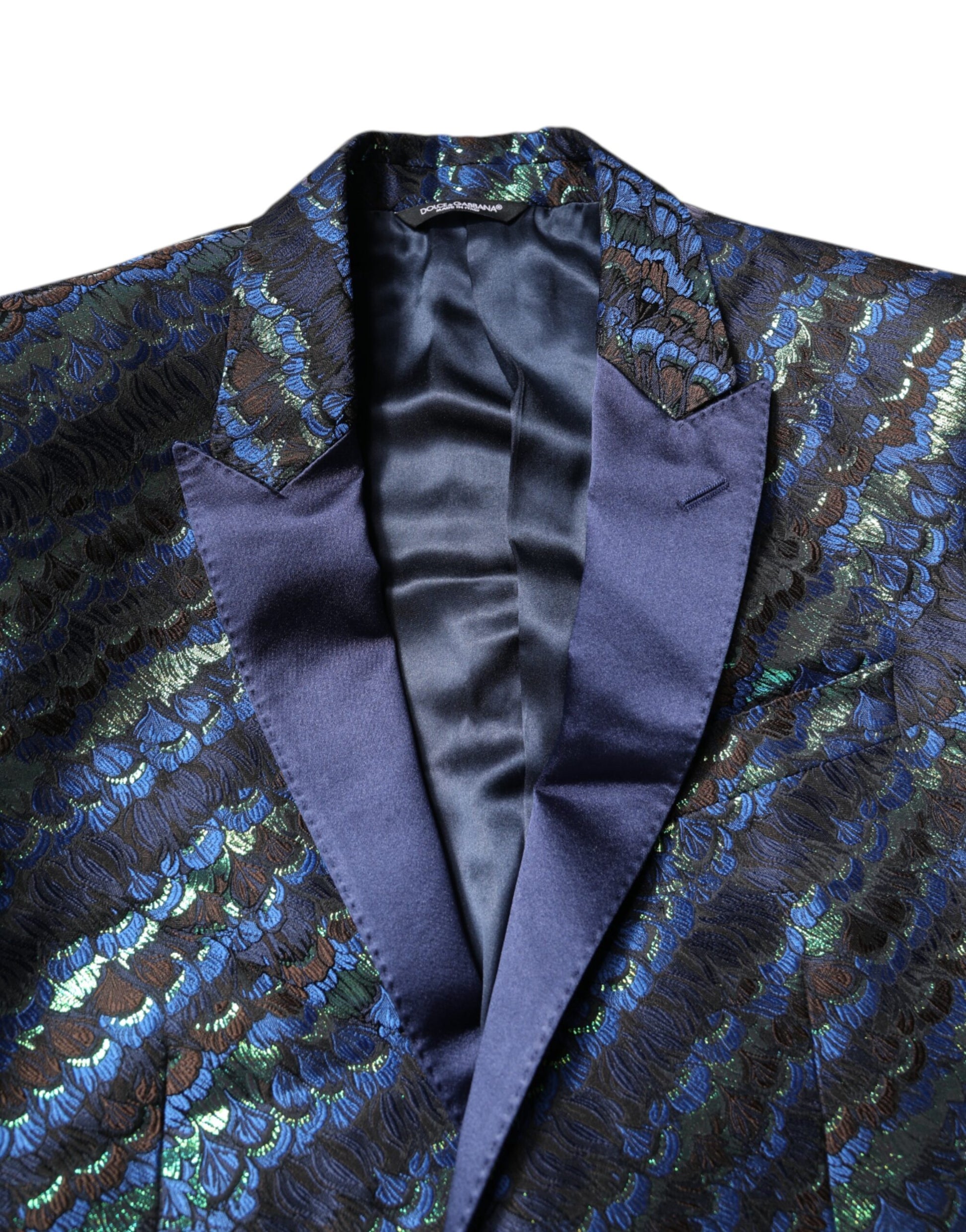 Dolce & Gabbana Multicolor Polyester Jacquard 2 Piece Suit - ACCEXO