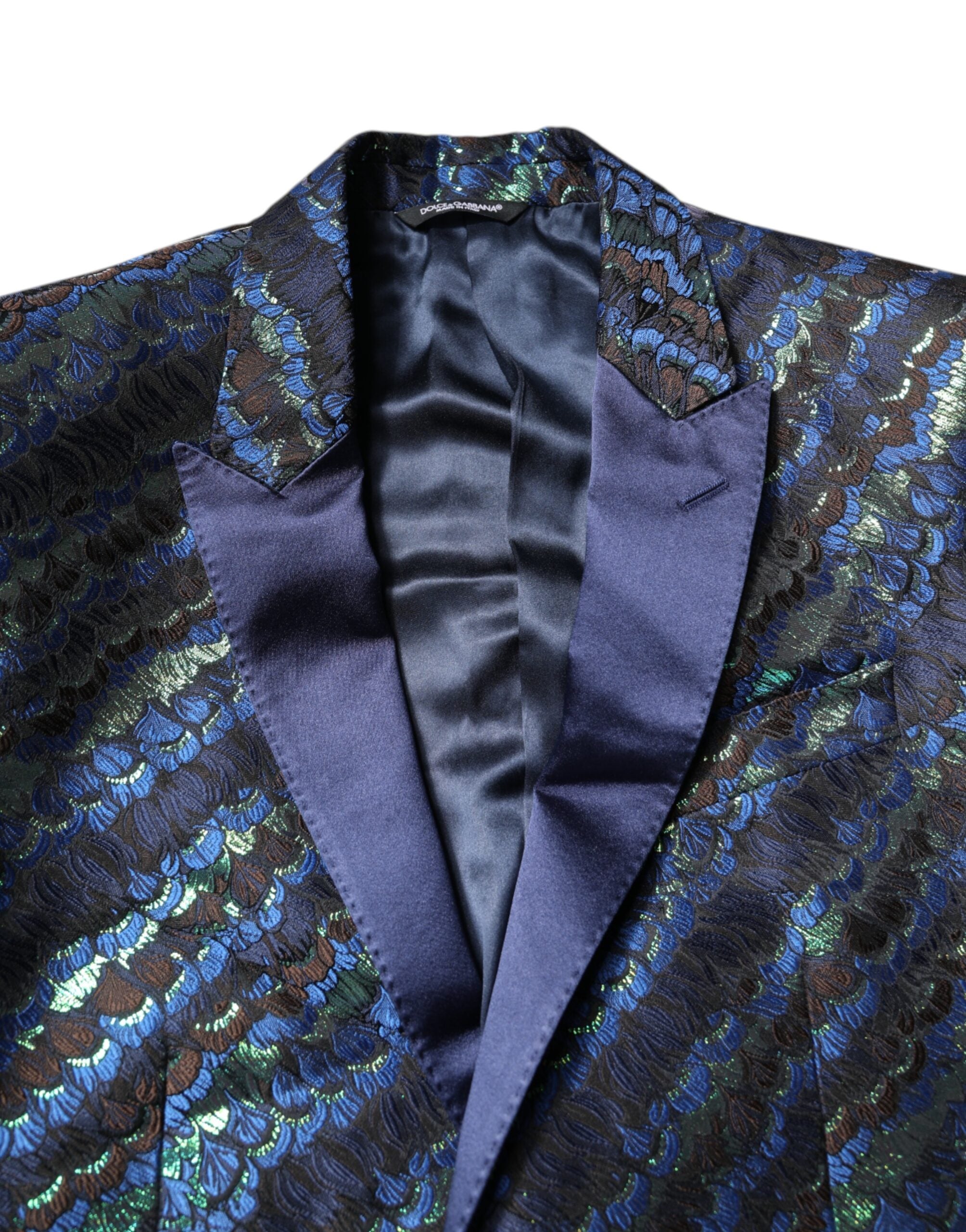 Dolce & Gabbana Multicolor Polyester Jacquard 2 Piece Suit - ACCEXO