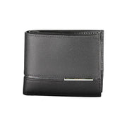 Calvin Klein Black Leather Men Wallet - ACCEXO