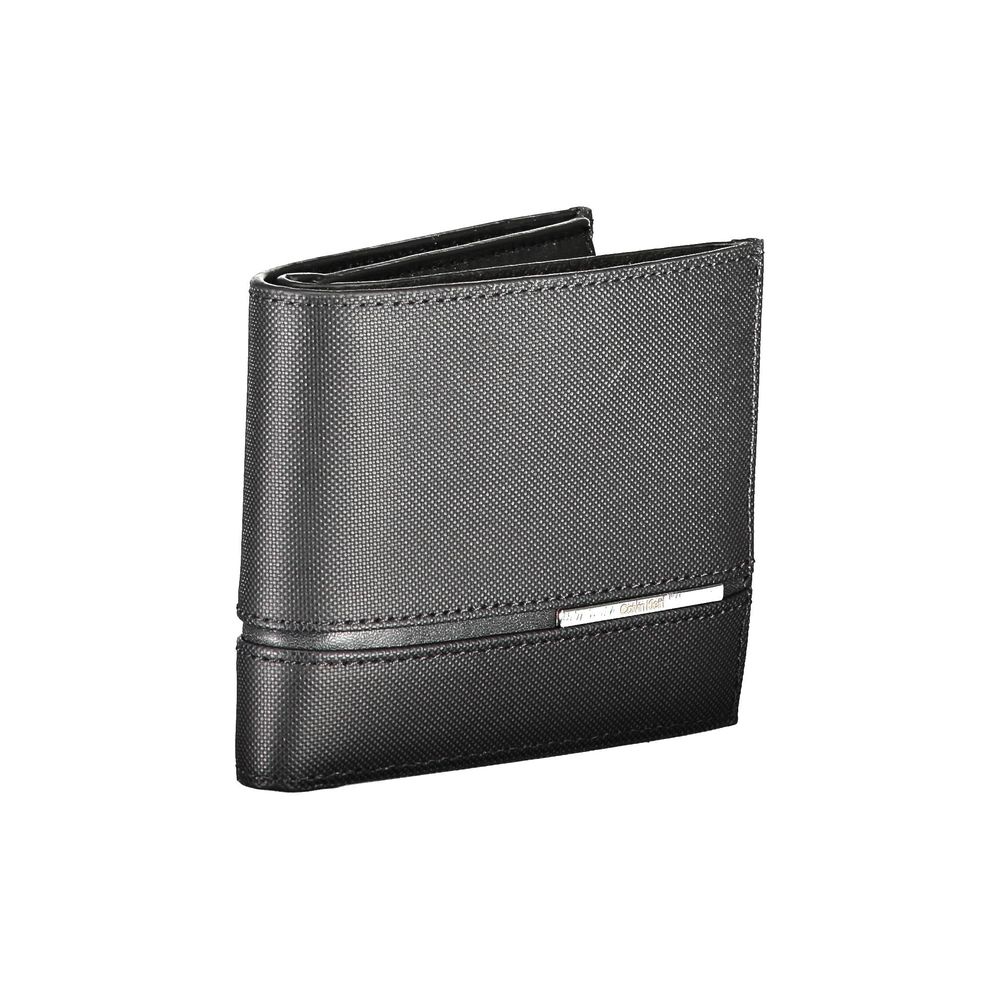 Calvin Klein Black Leather Men Wallet - ACCEXO
