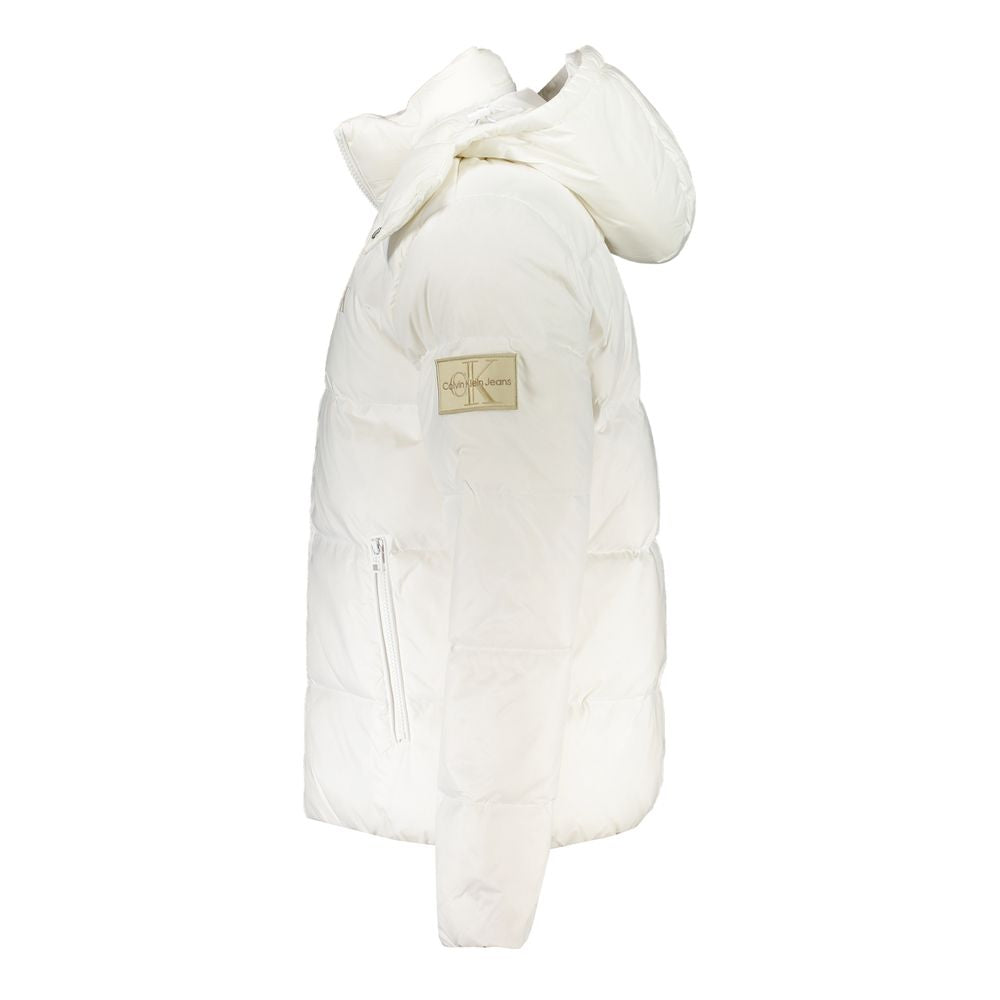 Calvin Klein White Polyamide Jacket - ACCEXO