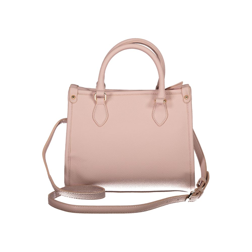 Mario Valentino Pink Polyethylene Handbag - ACCEXO