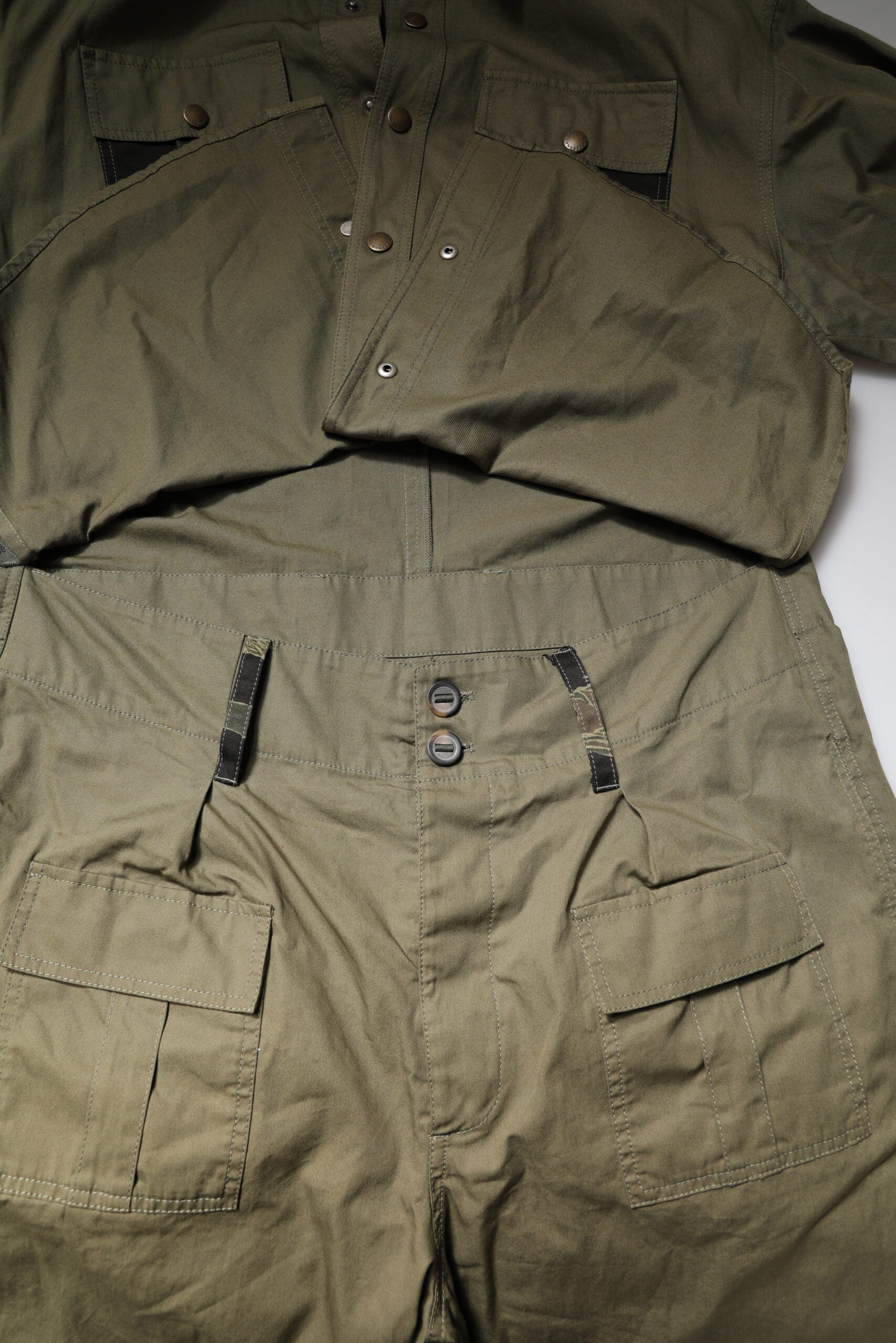 Dolce & Gabbana Brown Cotton Stretch Shirt Pants Casual Set - ACCEXO