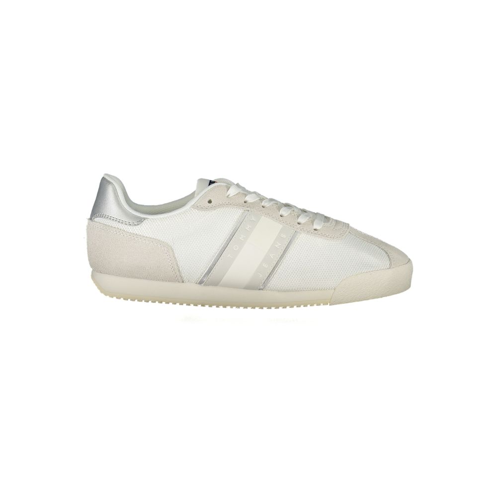 Tommy Hilfiger White Polyester Women Sneaker - ACCEXO