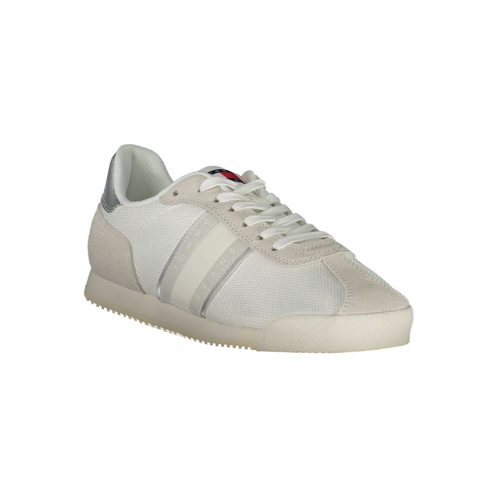 Tommy Hilfiger White Polyester Women Sneaker - ACCEXO