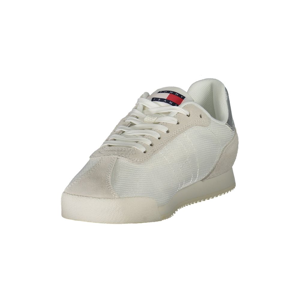 Tommy Hilfiger White Polyester Women Sneaker - ACCEXO