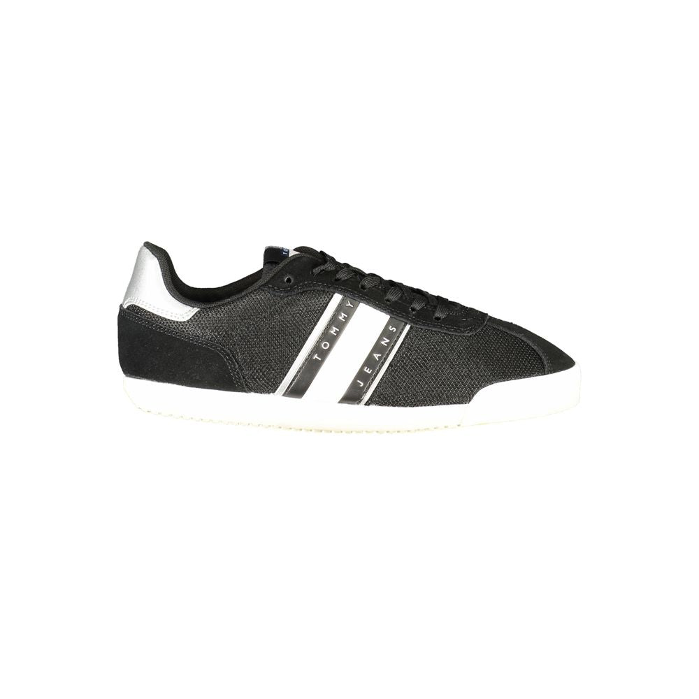 Tommy Hilfiger Black Polyester Women Sneaker - ACCEXO