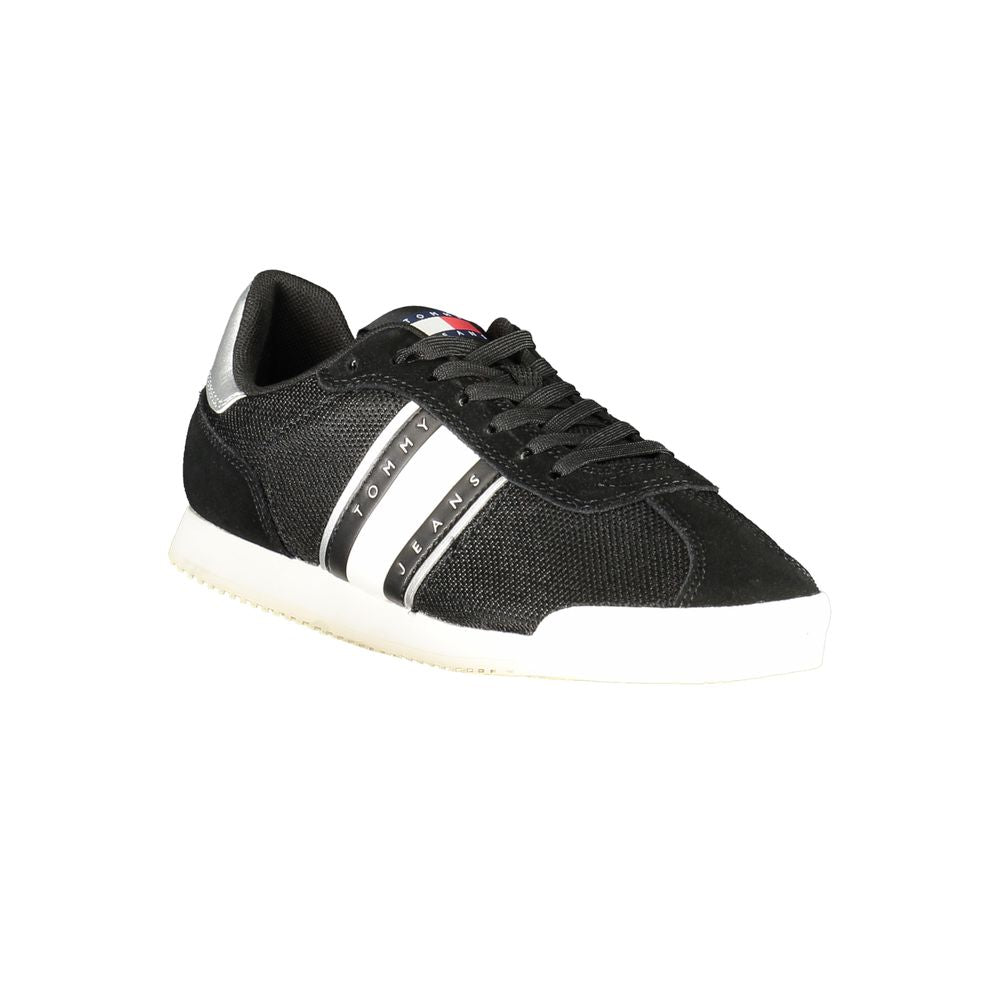 Tommy Hilfiger Black Polyester Women Sneaker - ACCEXO