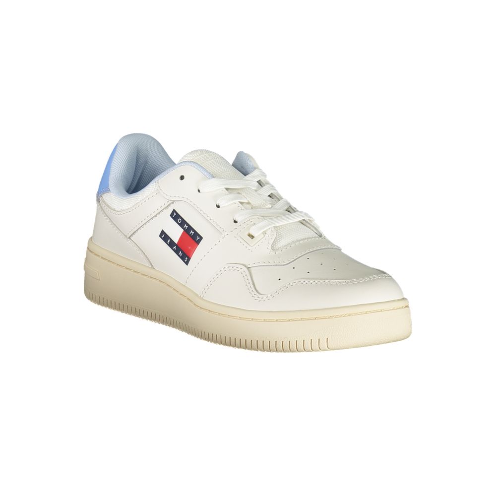 Tommy Hilfiger White Leather Women Sneaker - ACCEXO