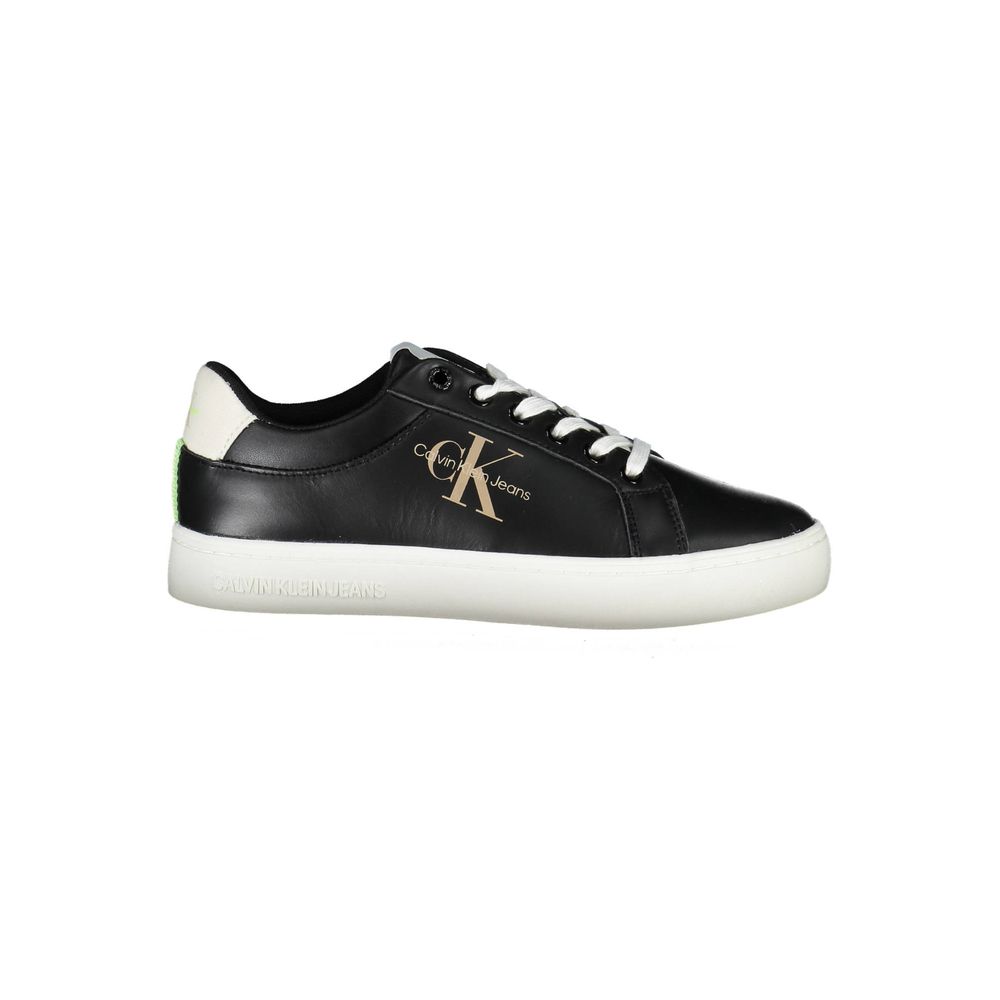 Calvin Klein Black Polyester Women Sneaker - ACCEXO