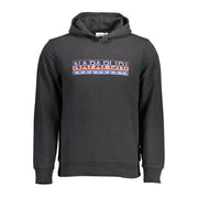 Napapijri Black Cotton Men Sweater