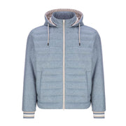 Herno Blue Silk Jacket