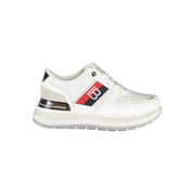 Laura Biagiotti White Polyester Women Sneaker - ACCEXO