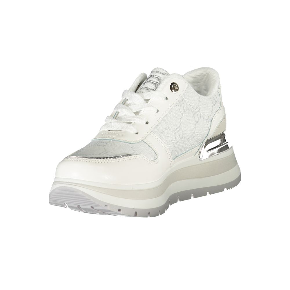 Laura Biagiotti White Polyester Women Sneaker - ACCEXO