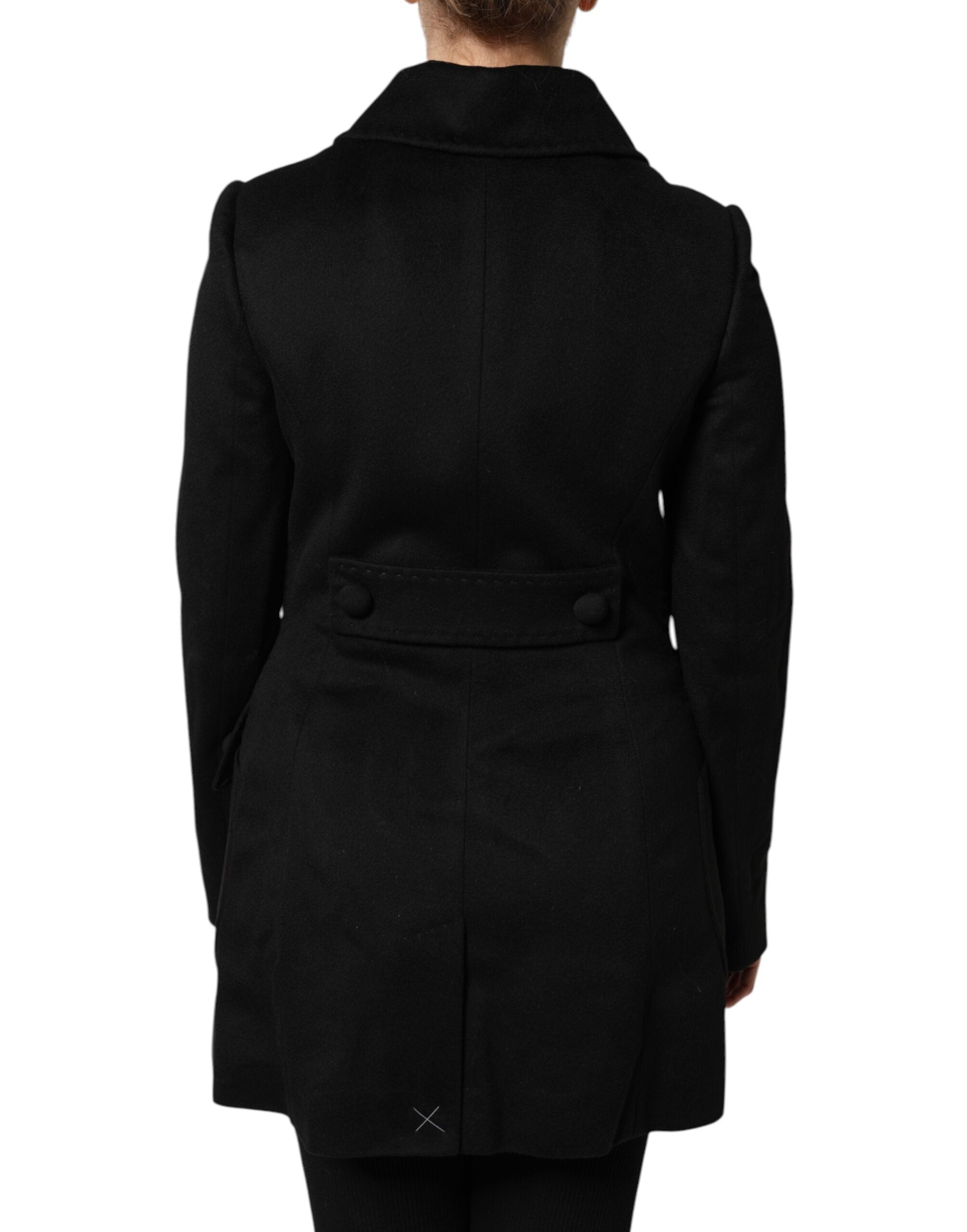 Dolce & Gabbana Black Wool Sartoria Italiano Blazer Jacket - ACCEXO