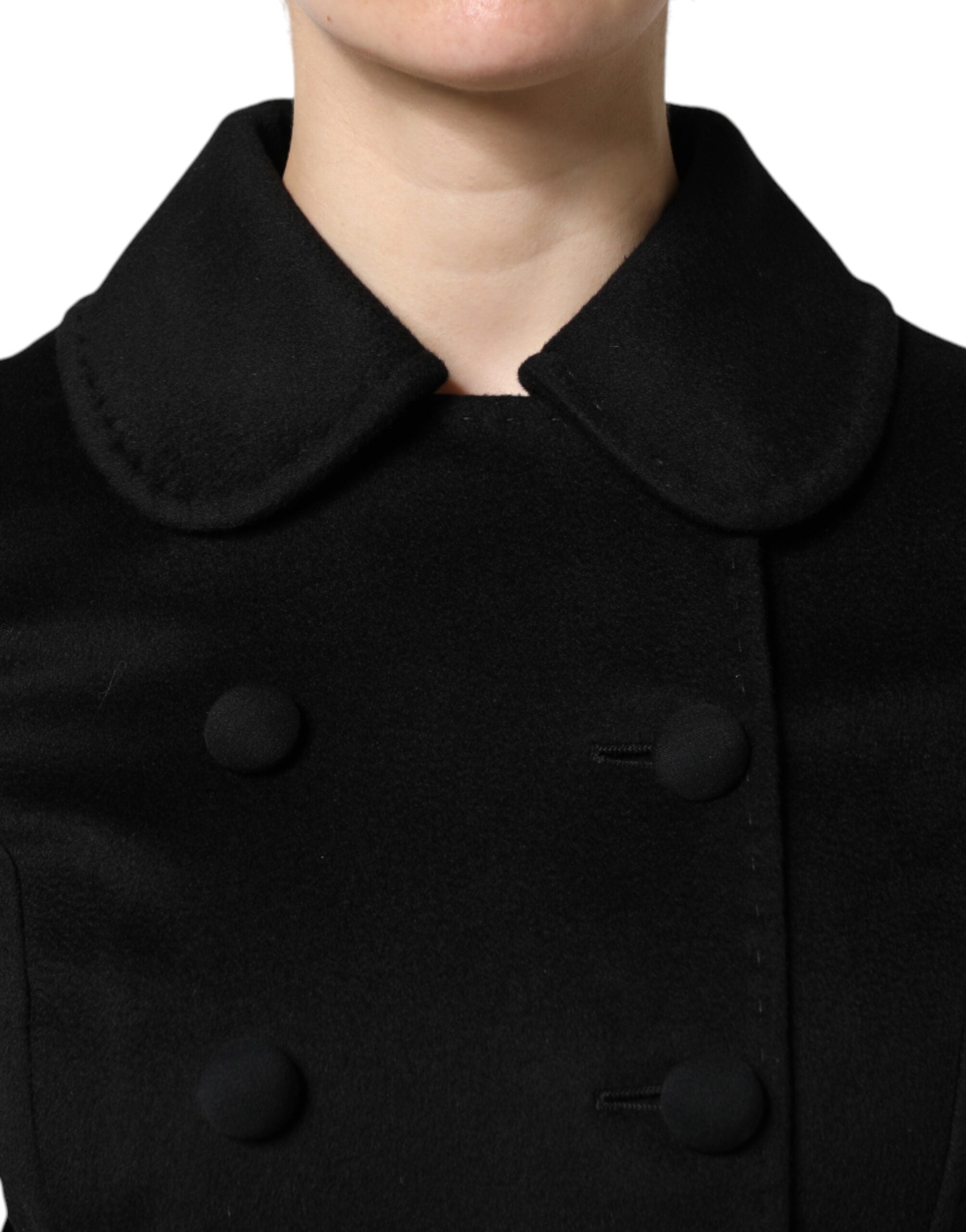 Dolce & Gabbana Black Wool Sartoria Italiano Blazer Jacket - ACCEXO
