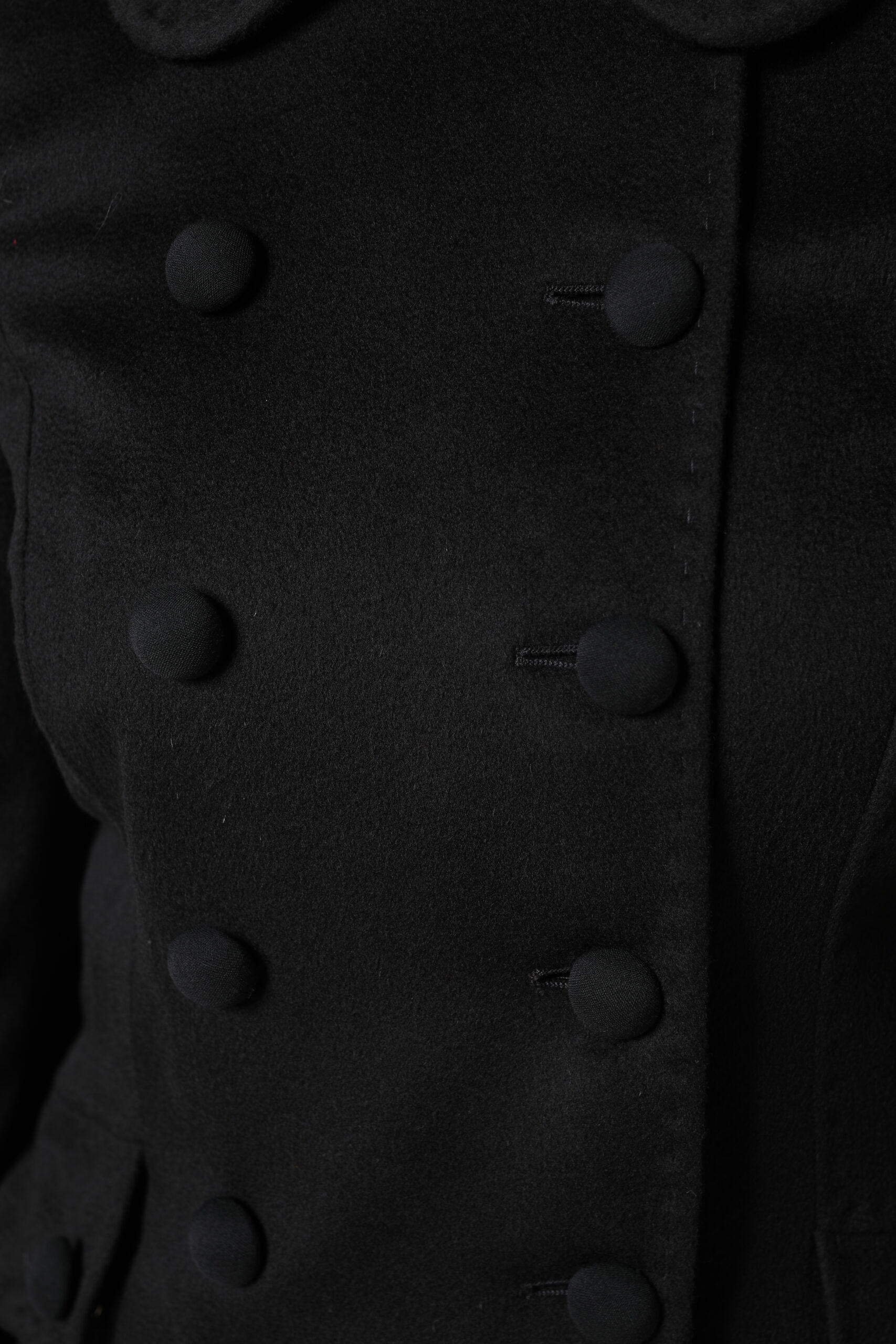 Dolce & Gabbana Black Wool Sartoria Italiano Blazer Jacket - ACCEXO