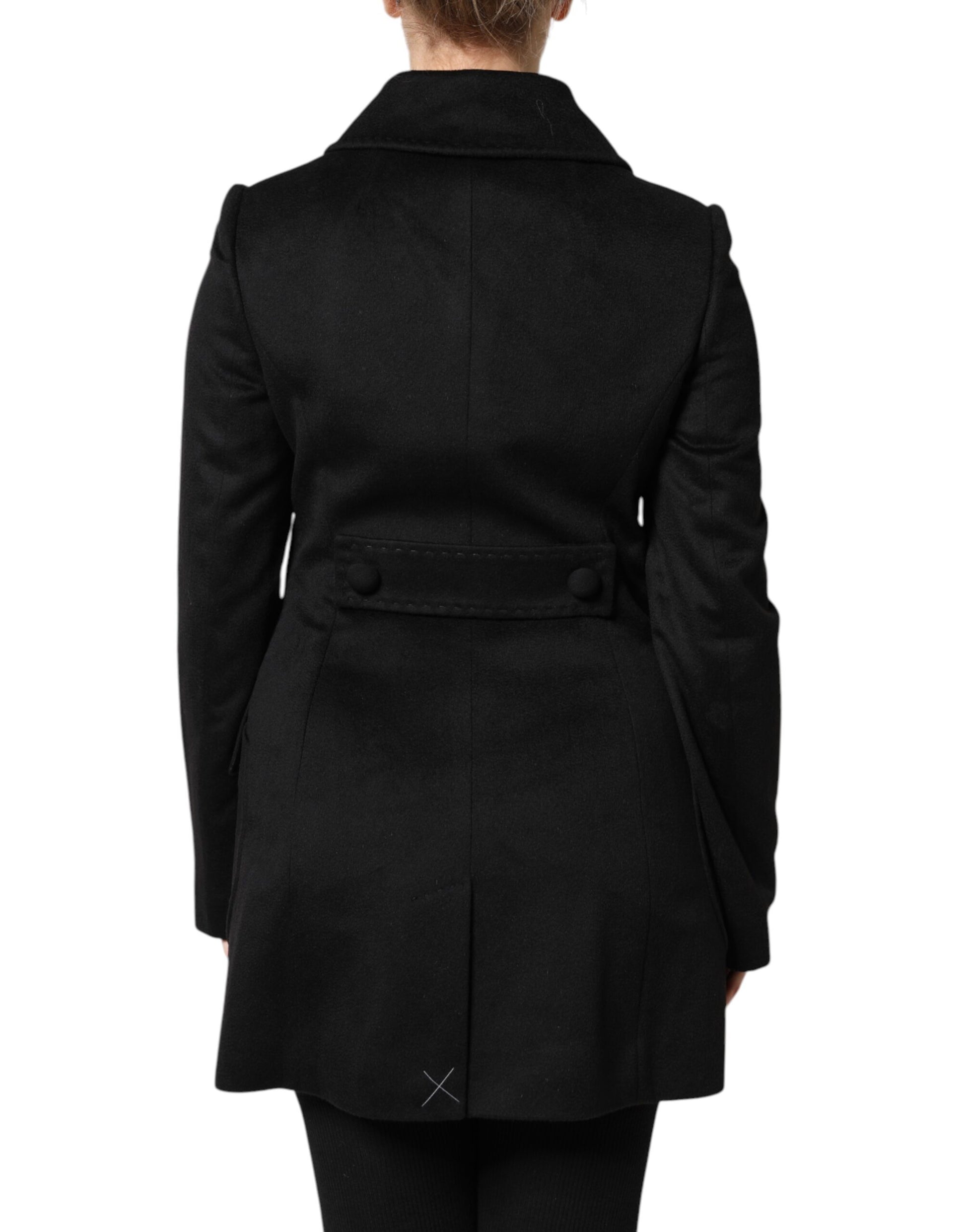 Dolce & Gabbana Black Wool Sartoria Italiano Blazer Jacket - ACCEXO