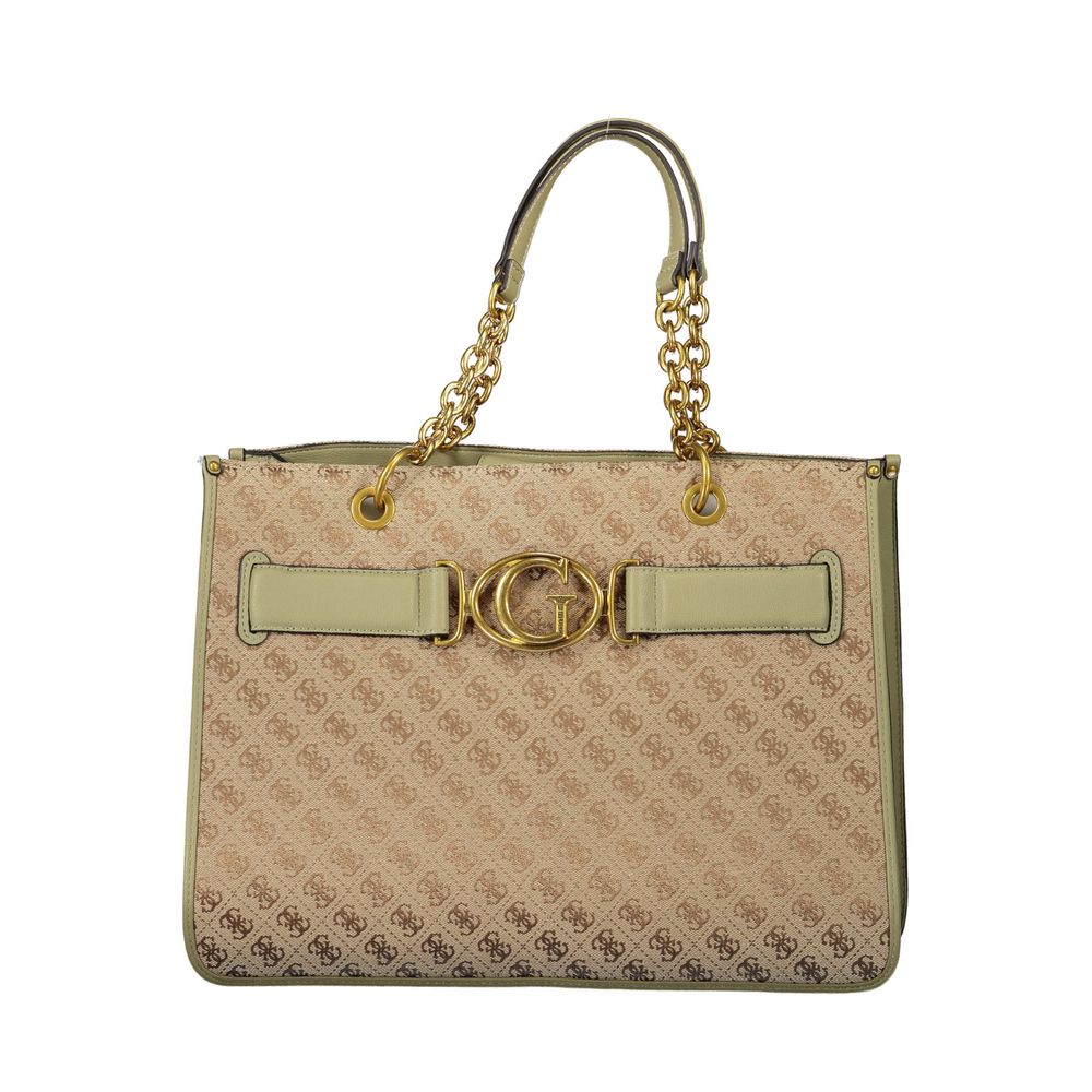 Guess Jeans Green Polyester Women Handbag - ACCEXO