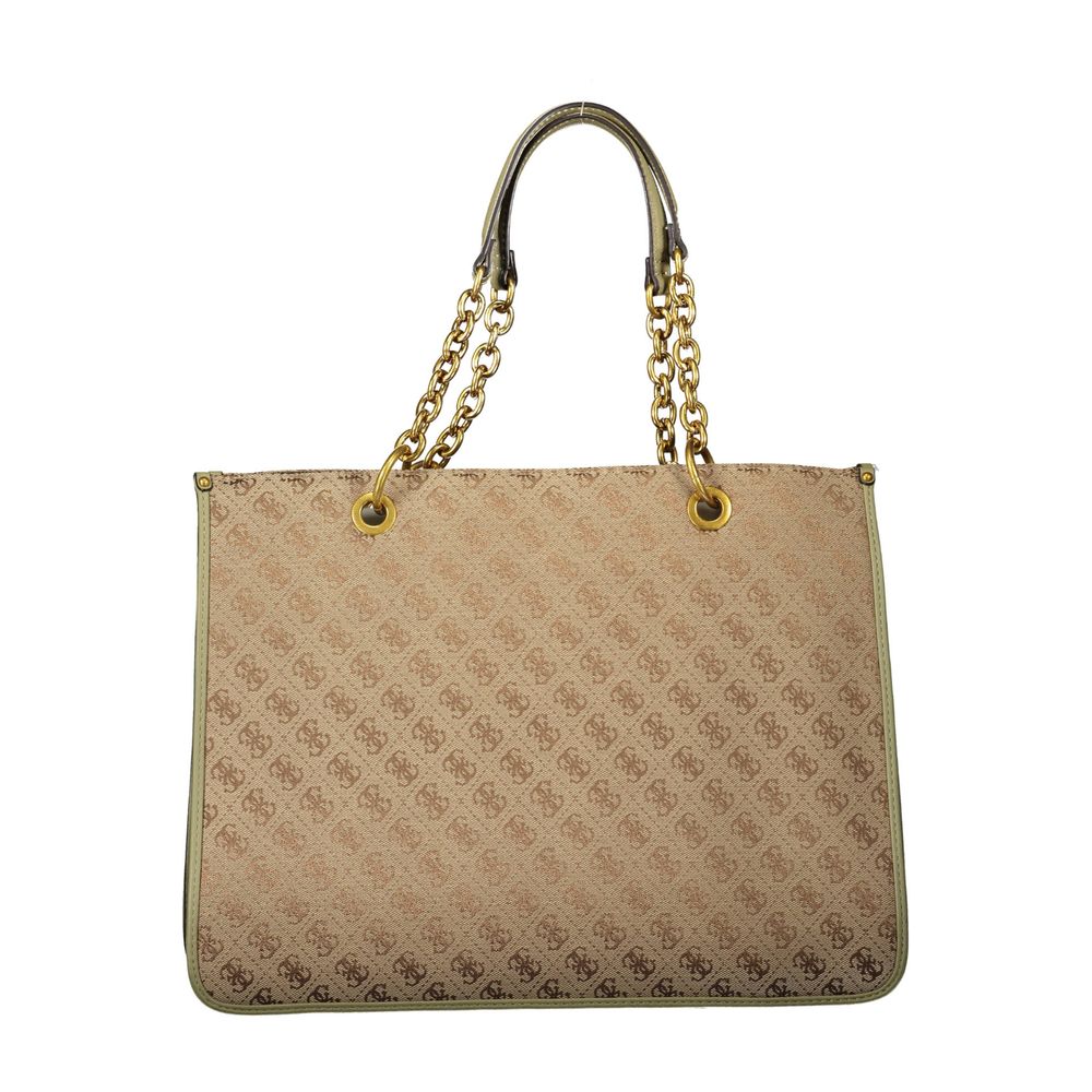 Guess Jeans Green Polyester Women Handbag - ACCEXO