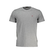 Napapijri Brown Cotton Men T-Shirt