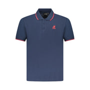 U.S. Grand Polo Blue Cotton Men Polo Shirt
