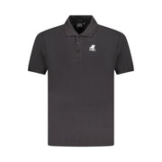 U.S. Grand Polo Black Cotton Men Polo Shirt