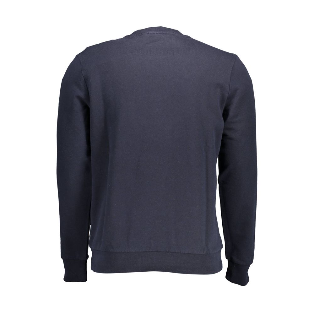 Napapijri Blue Cotton Men Sweater - ACCEXO