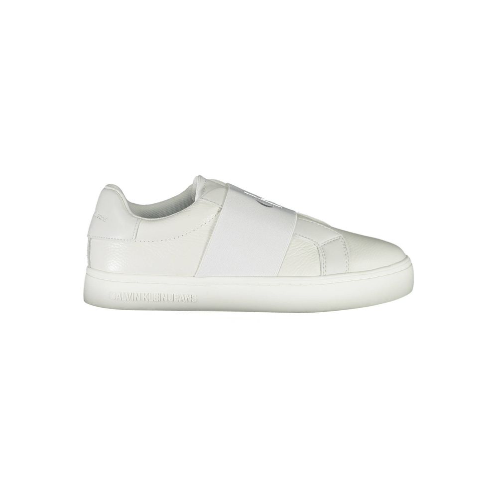 Calvin Klein White Leather Women Sneaker - ACCEXO