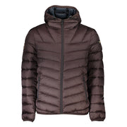 Napapijri Brown Polyamide Men Jacket